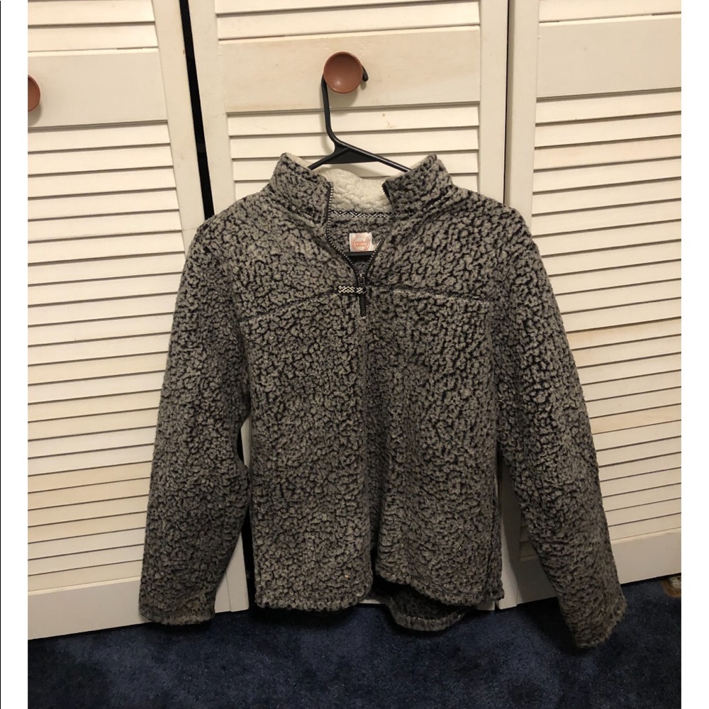 sherpa pullover